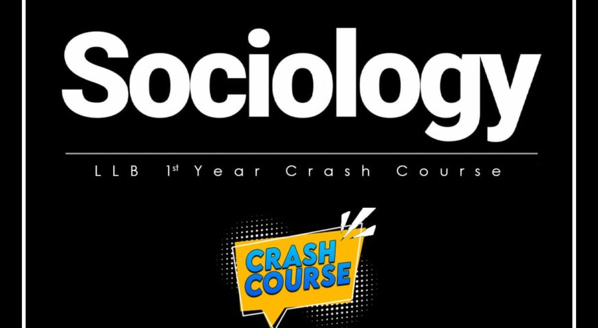 Sociology For 1st Year